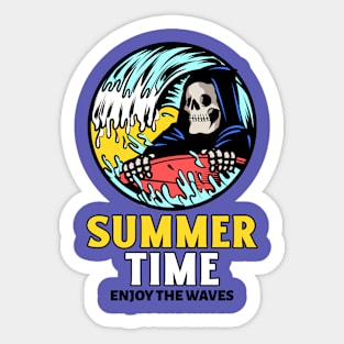 Enjoy The Waves Sticker